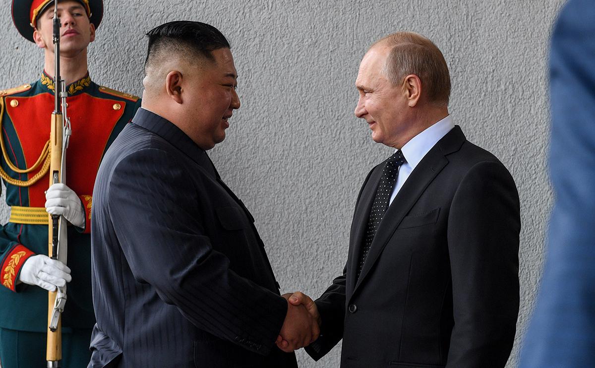 Кремль раскрыл детали встречи Путина и Ким Чен Ына