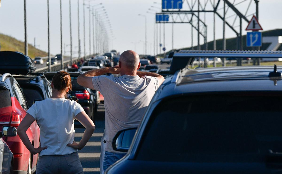 Левую часть Крымского моста открыли для движения на 1 день раньше графика