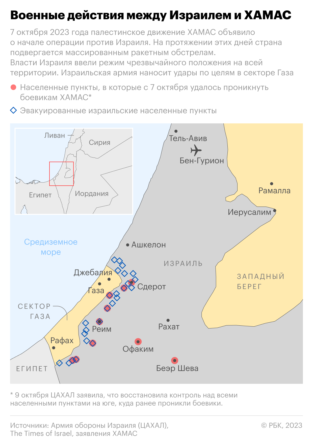ЦАХАЛ назвала условие отмены наземной операции в секторе Газа