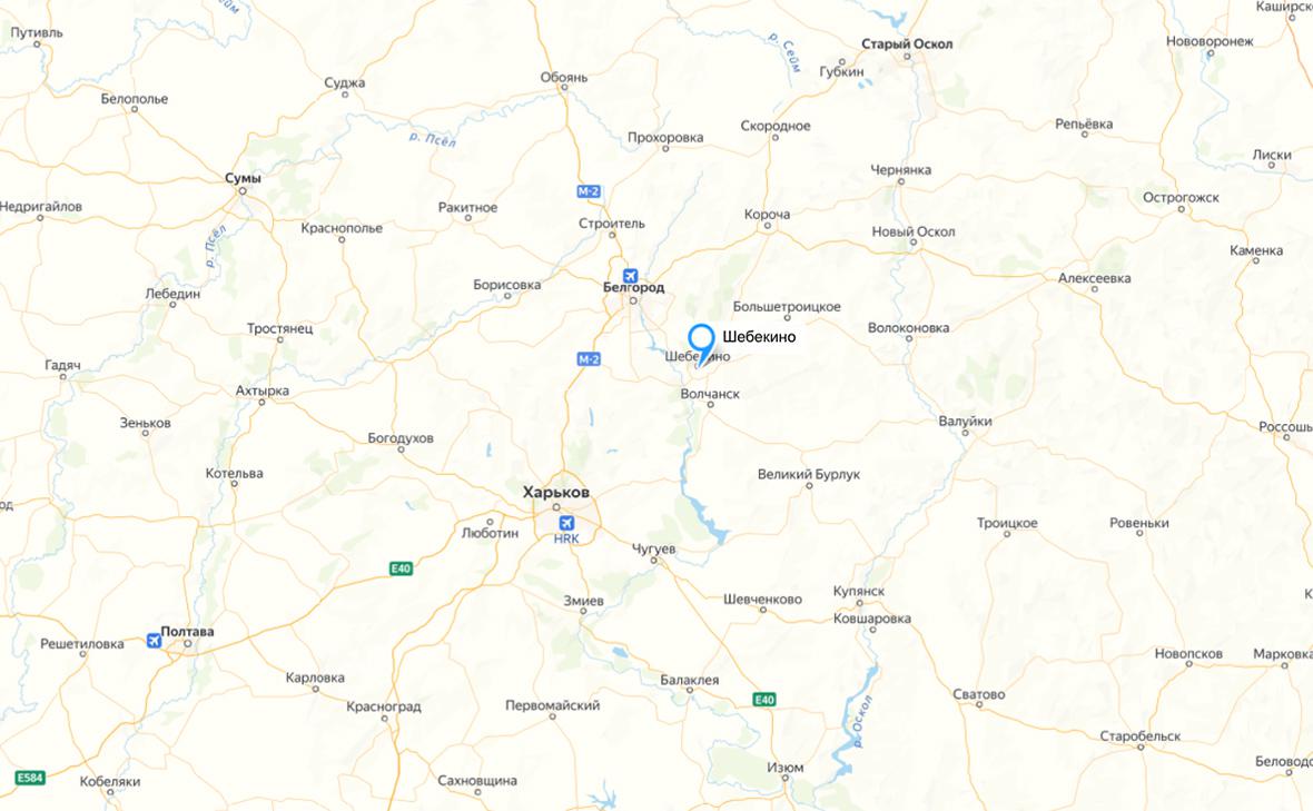 Под обстрел попала территория предприятия в белгородском Шебекино