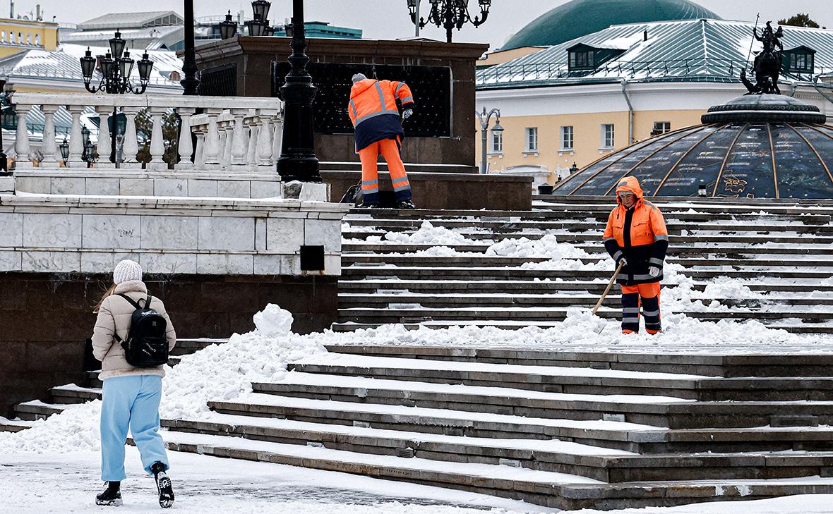 Синоптики рассказали, сколько снега выпадет в Москве в ближайшие дни