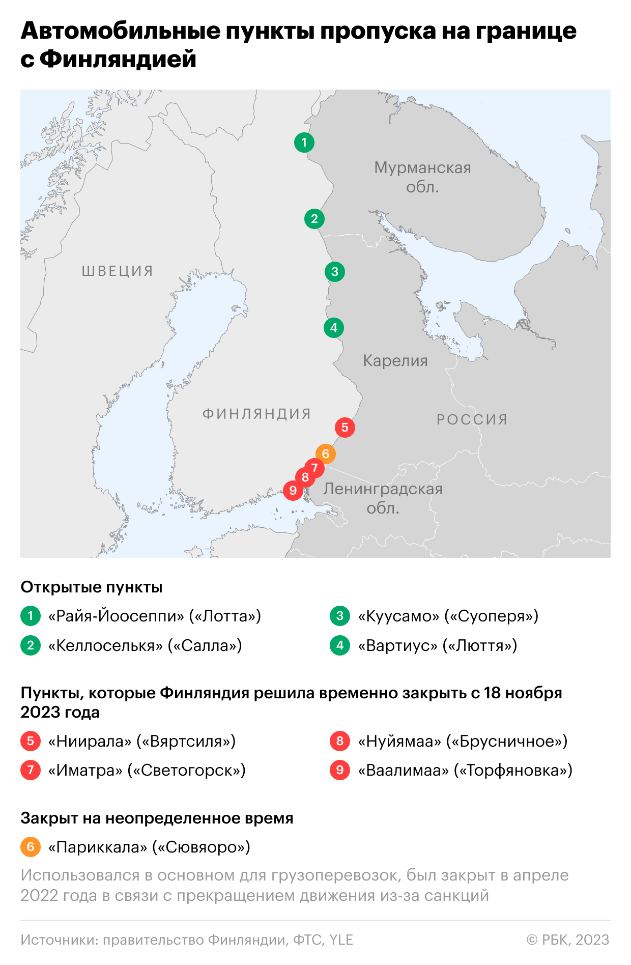 В Финляндии прошли митинги против закрытия границы с Россией