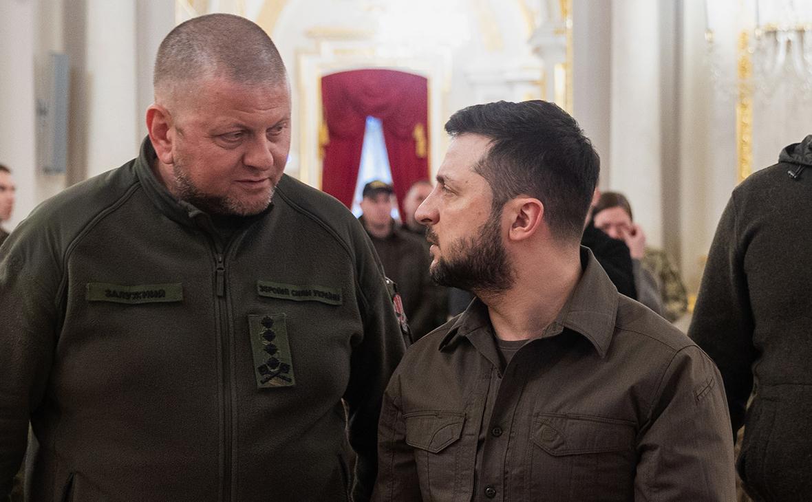 Подоляк заявил об отсутствии конфликта между Зеленским и Залужным